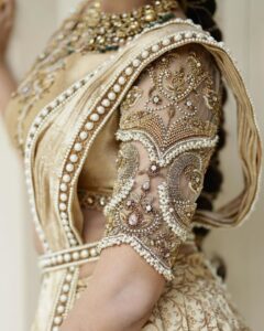 unique bridal blouse